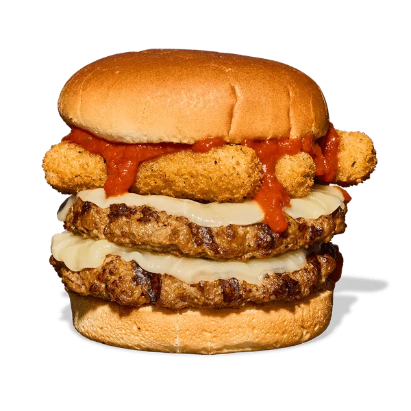 Sheetz Sh'tacked Big Mozz Burger price and calories